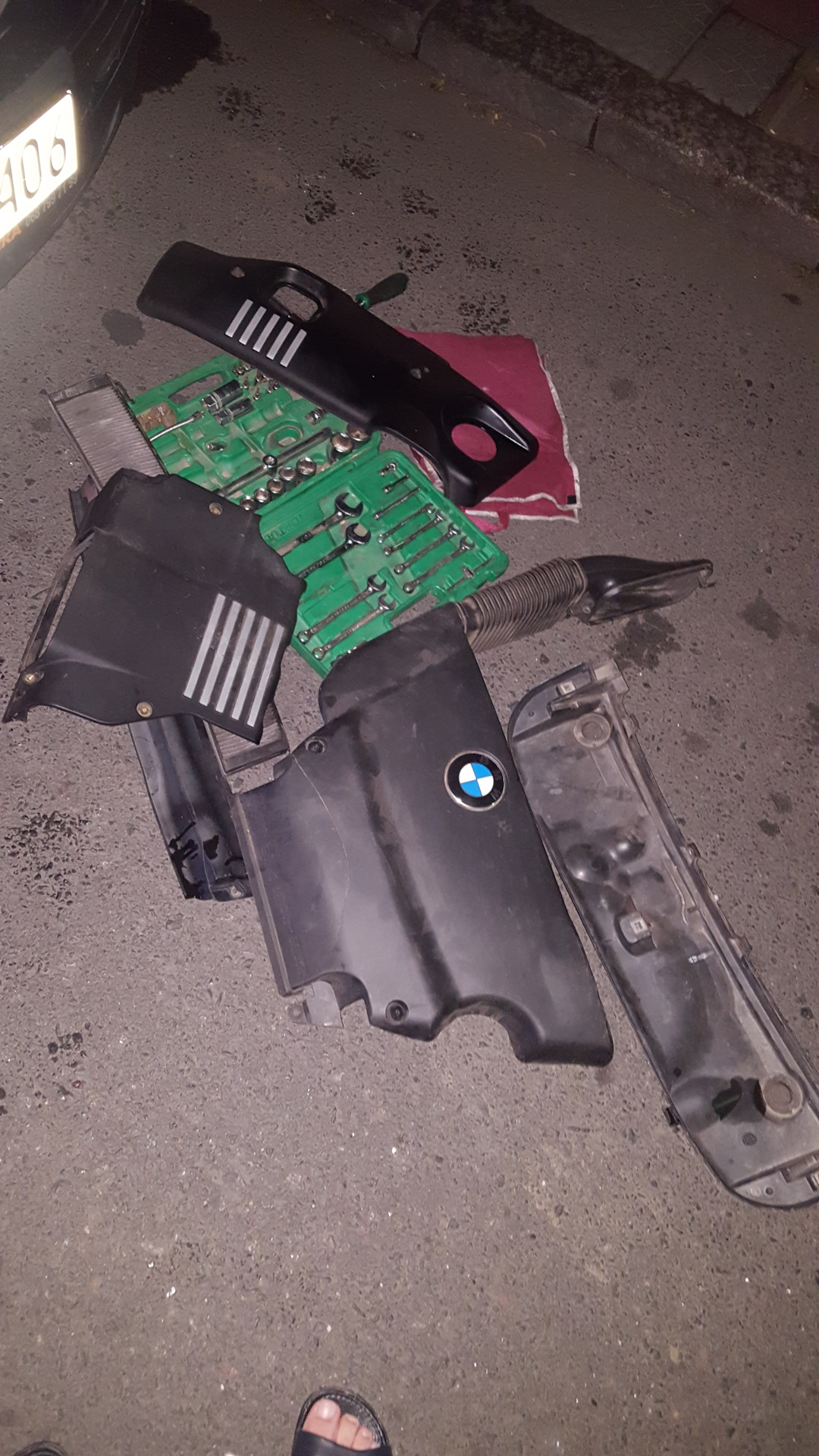 Закончился дизель, словил воздух, не мог завести. — BMW 3 series (E46 ...