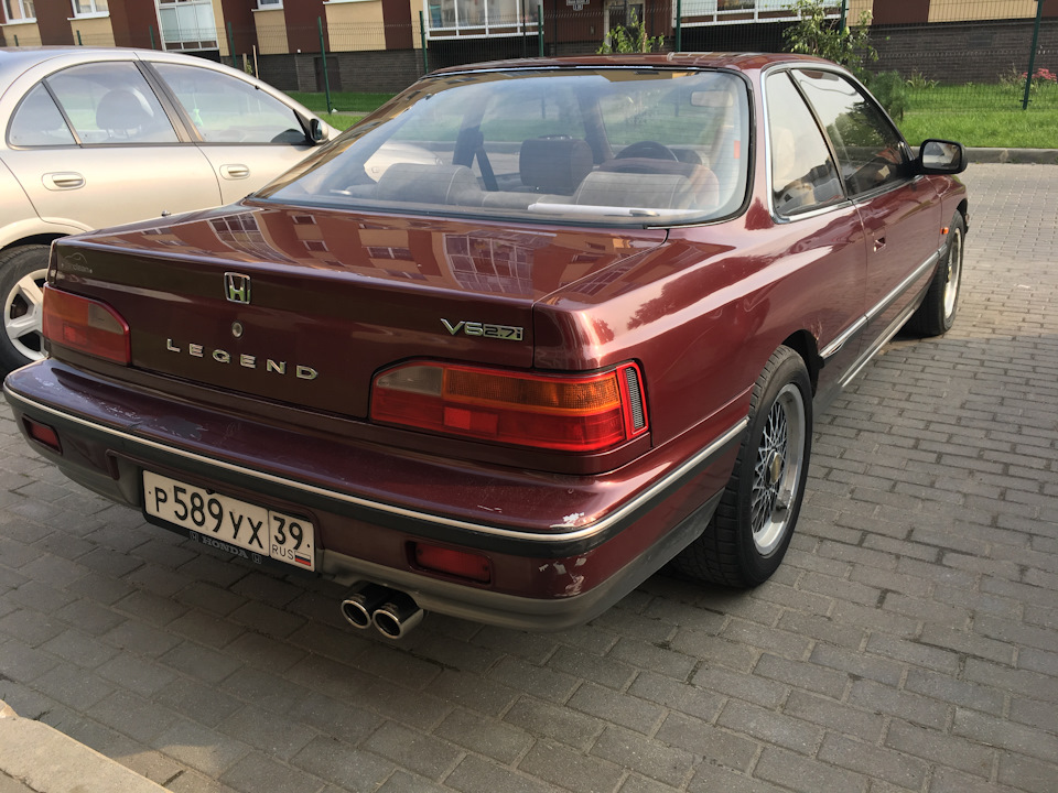Замена выхлопа — Honda Legend (KA1-KA6), 2,7 л, 1990 года | тюнинг | DRIVE2