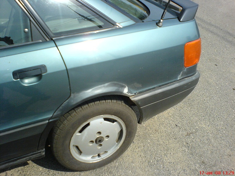 смывка краски — Audi 80 (B3), 1,8 л, 1989 года | наблюдение | DRIVE2