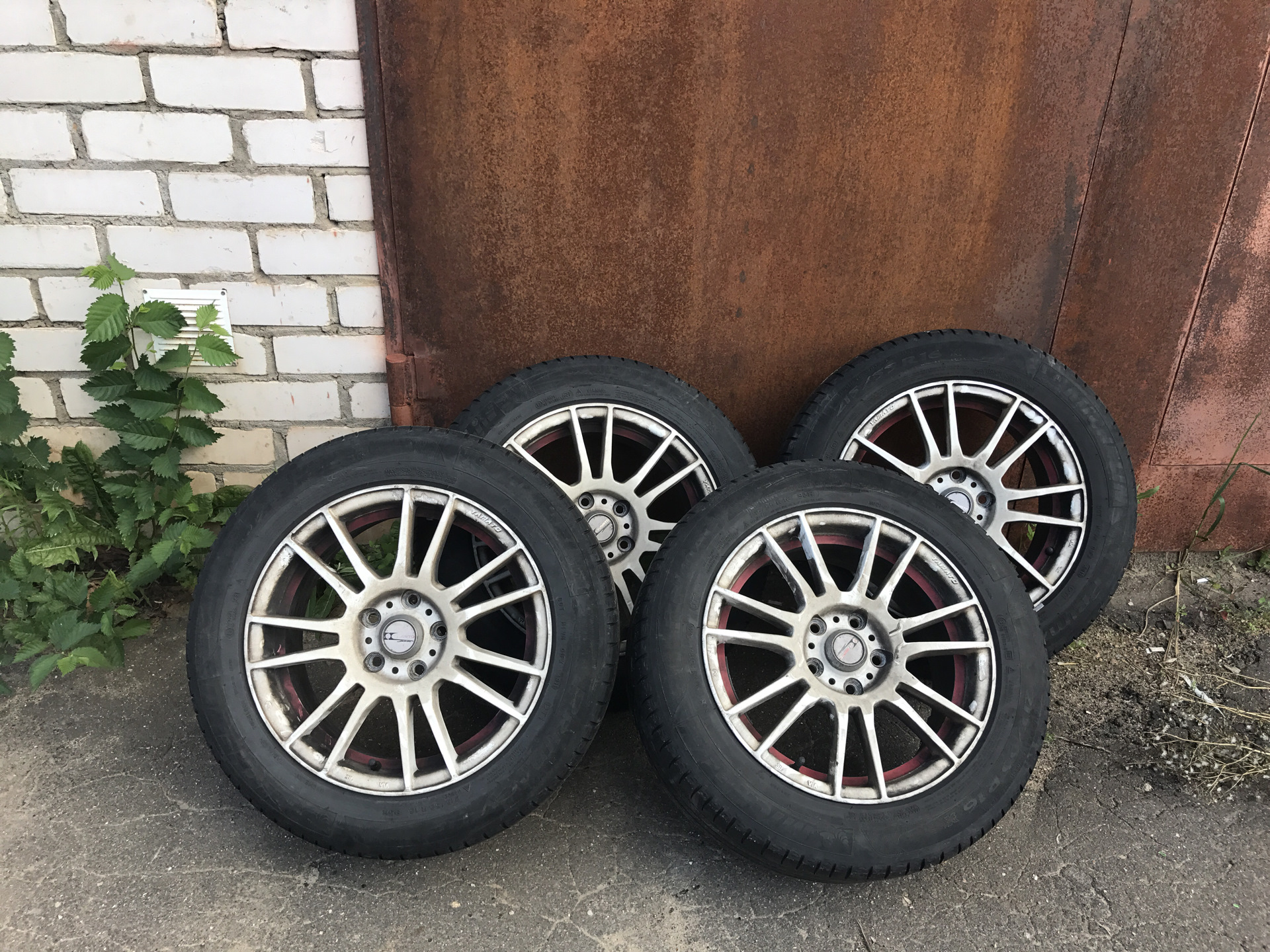 Продам диски yamato tiguma 5/108 r16 — Ford Focus III Hatchback, 1,6 л ...
