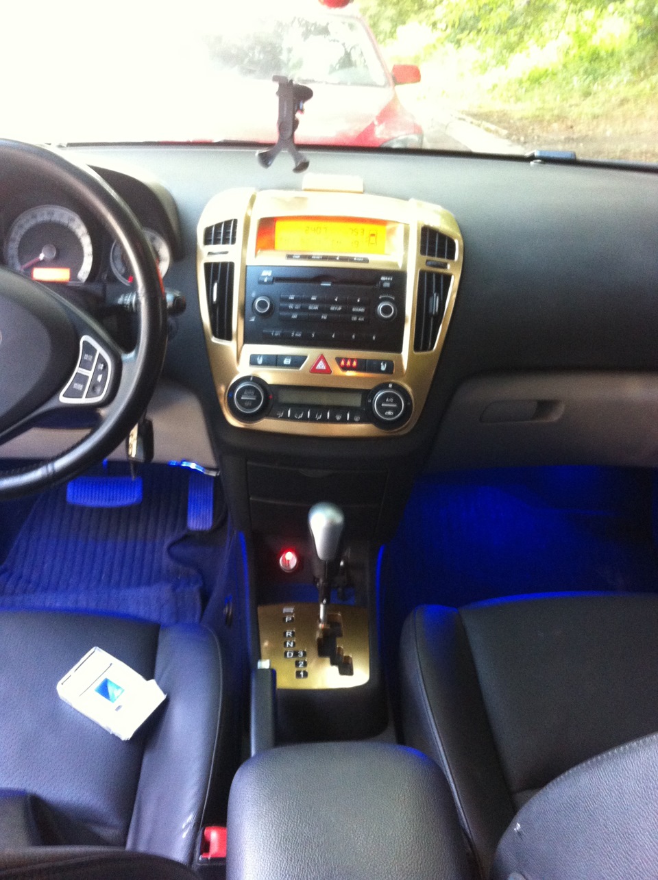 покраска передней панели кия сид — KIA Ceed (1G), 1,6 л, 2008 года ...