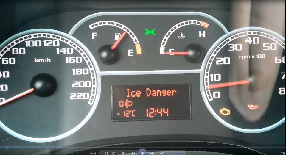 Ice danger фиат альбеа