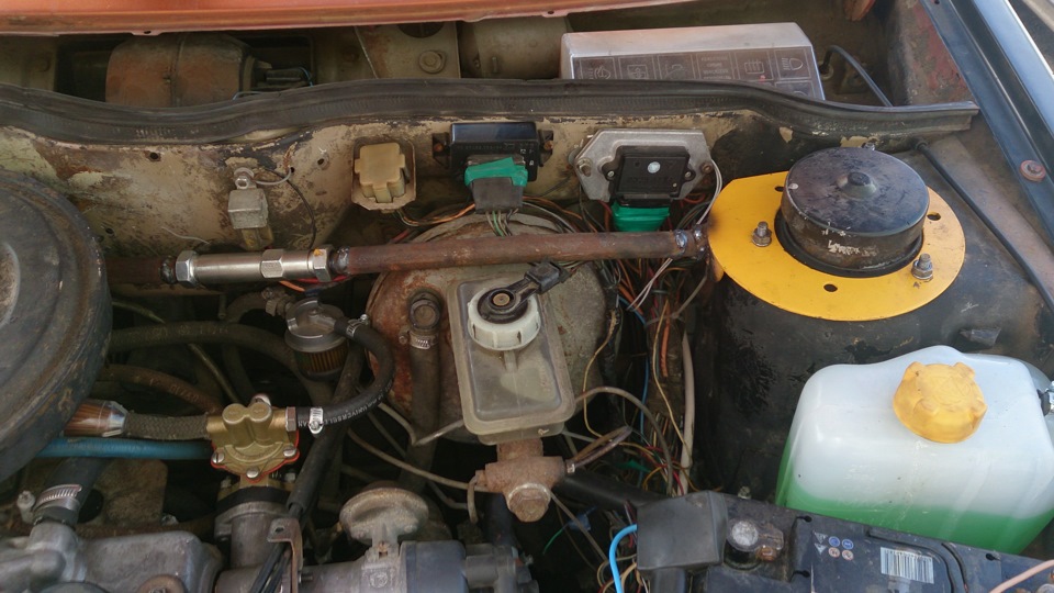 растяжка передних стоек — Lada 2109, 1,3 л, 1987 года | своими руками ...