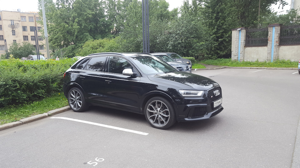куплю колеса R18, обменяю R20 — Audi RS Q3, 2,5 л, 2014 года | колёсные ...
