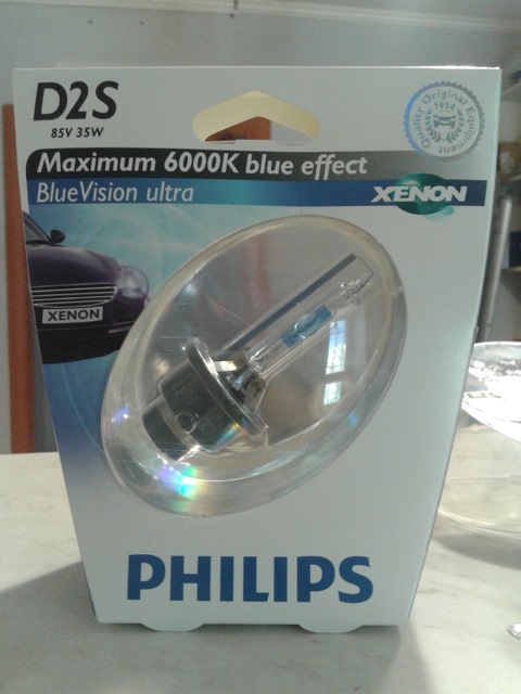 85122BVUS1 D2S 85V-35W (P32d-2) BlueVision ultra (Philips) PHILIPS ...