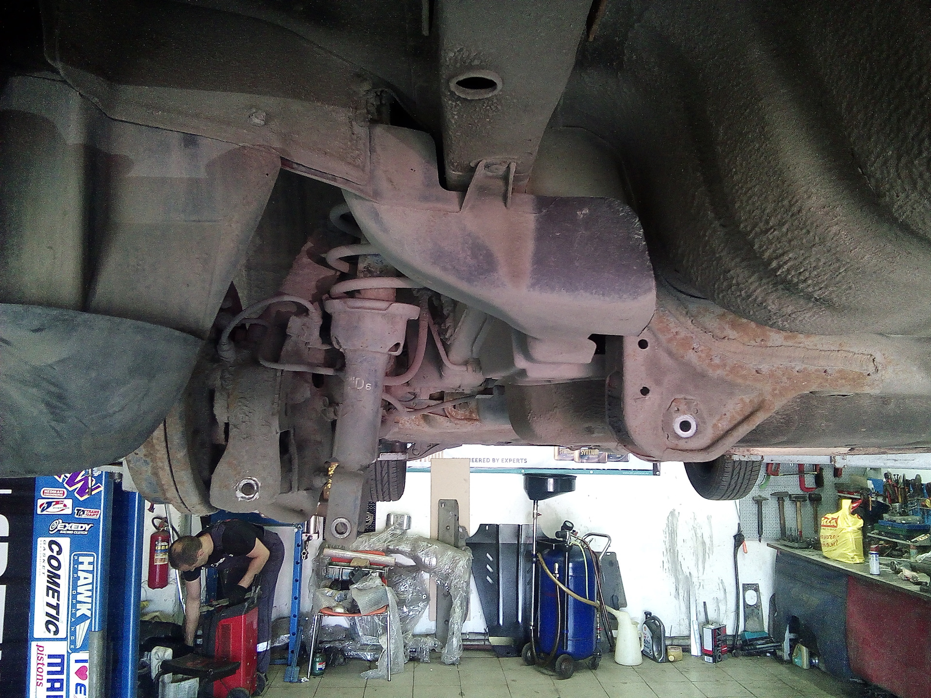 54) Поменял задние сайлентблоки =) — Honda Civic (6G), 1,5 л, 1998 года ...