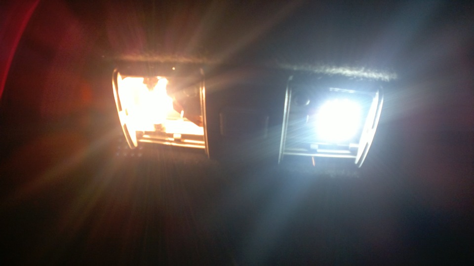 LED-шки в люстру, багажник и бардачок — Mitsubishi Carisma, 1,6 л, 2000 ...