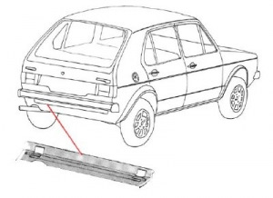 Кузов гольф 2 схема