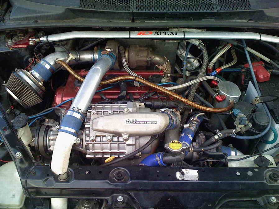 Compressor + Turbo" .
