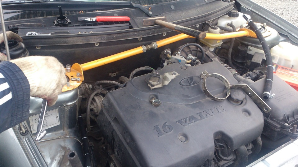 Замена жидкости ГУР. — Lada Приора универсал, 1,8 л, 2011 года ...