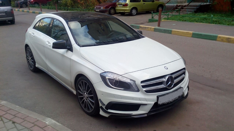 Mercedes-Benz A-class (W176) 1.6 бензиновый 2015 | а200 турбо на амг ...