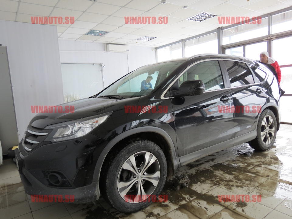 Установка чехлов и оплетки на руль Honda CR-V. — VINавто на DRIVE2