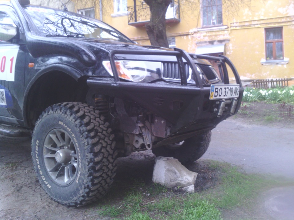 Продажа силовых бамперов на L200 — Mitsubishi L200 (4G), 2,5 л, 2008 ...