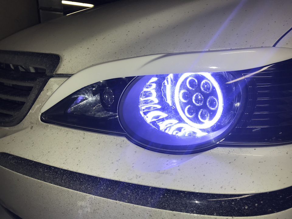 Фары Паучий Глаз (Nostalgia) Odyssey — Honda Odyssey (2G), 3 л, 2002 ...