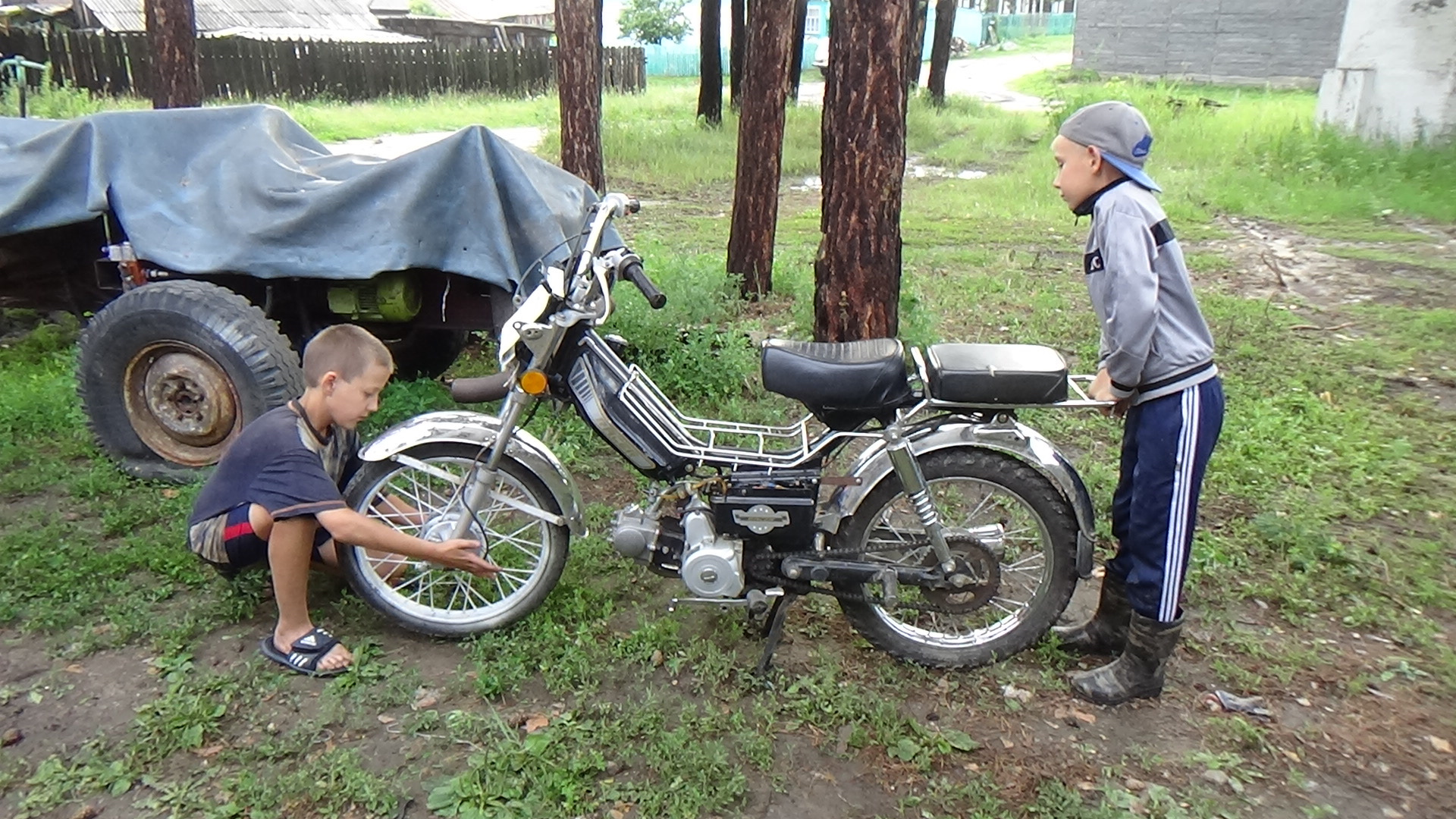 Из мопеда Дельта в Урал