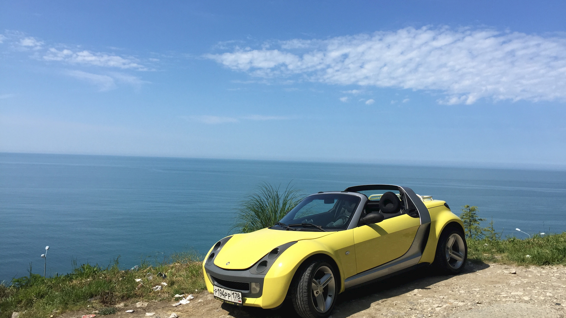 Smart Roadster 0.7 бензиновый 2003 | Желтый на DRIVE2