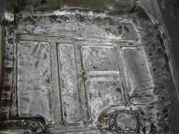 Восстановление пола — часть 5 — Chevrolet Celebrity, 2,8 л, 1987 года ...