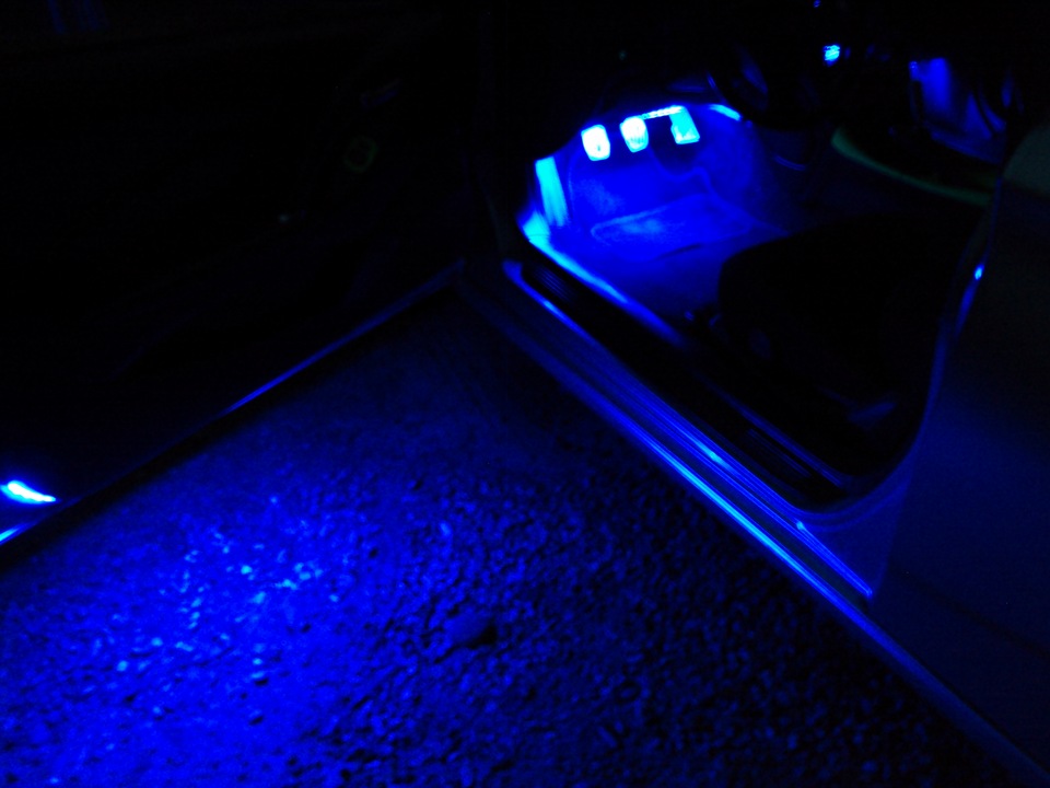 LED подсветка — Toyota Celica (230), 1,8 л, 2002 года | аксессуары | DRIVE2