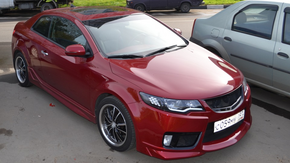 Kia Cerato Koup Tuning White