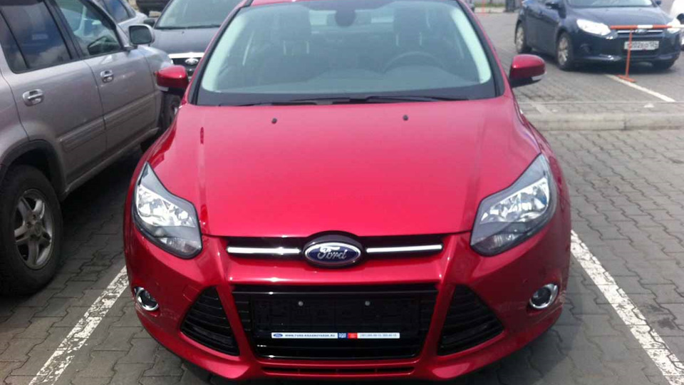 Candy Red Ford Focus