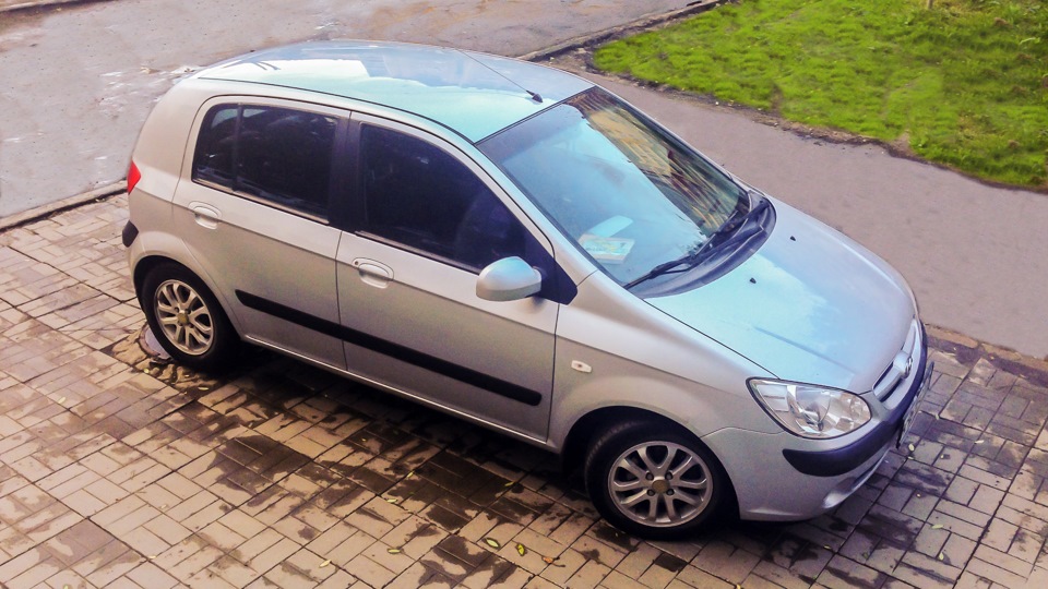 Поменял жидкость ГУР — Hyundai Getz, 1,4 л, 2005 года | своими руками ...