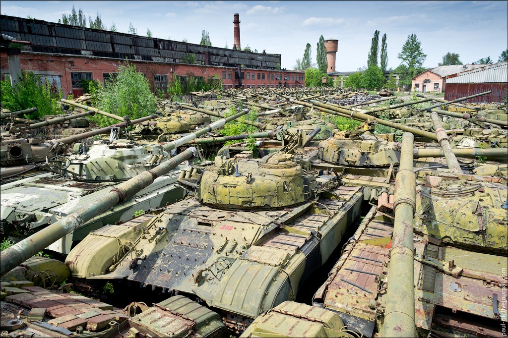 Базы хранения военной техники в россии карта