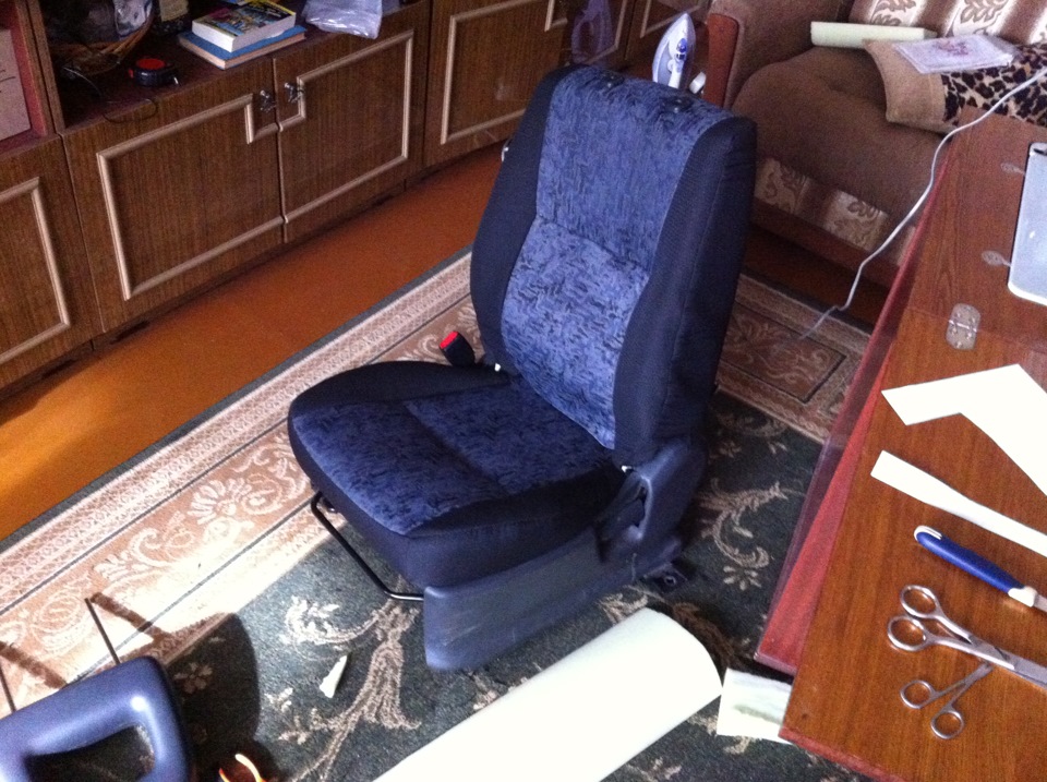 Переобивка кресла — первый результат — Suzuki Jimny, 1,3 л, 2008 года ...