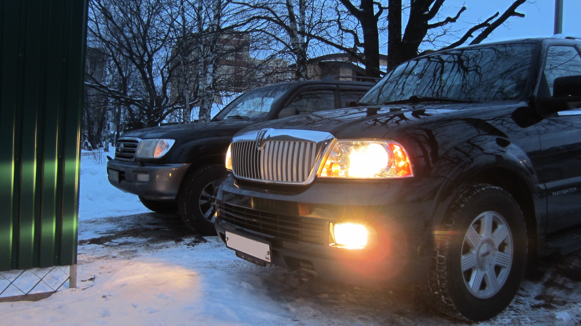 Lincoln Navigator (2G) 5.4 бензиновый 2005 | ЧЕРНЫЙ ЛАЙНЕР на DRIVE2