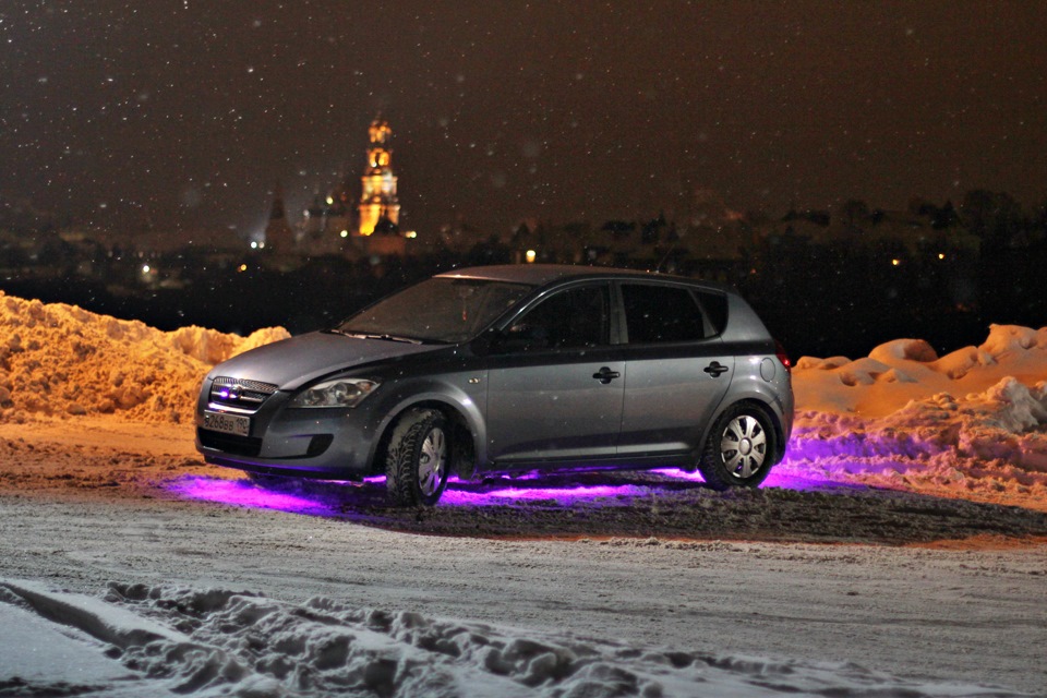 Подсветка днища rav4 IV