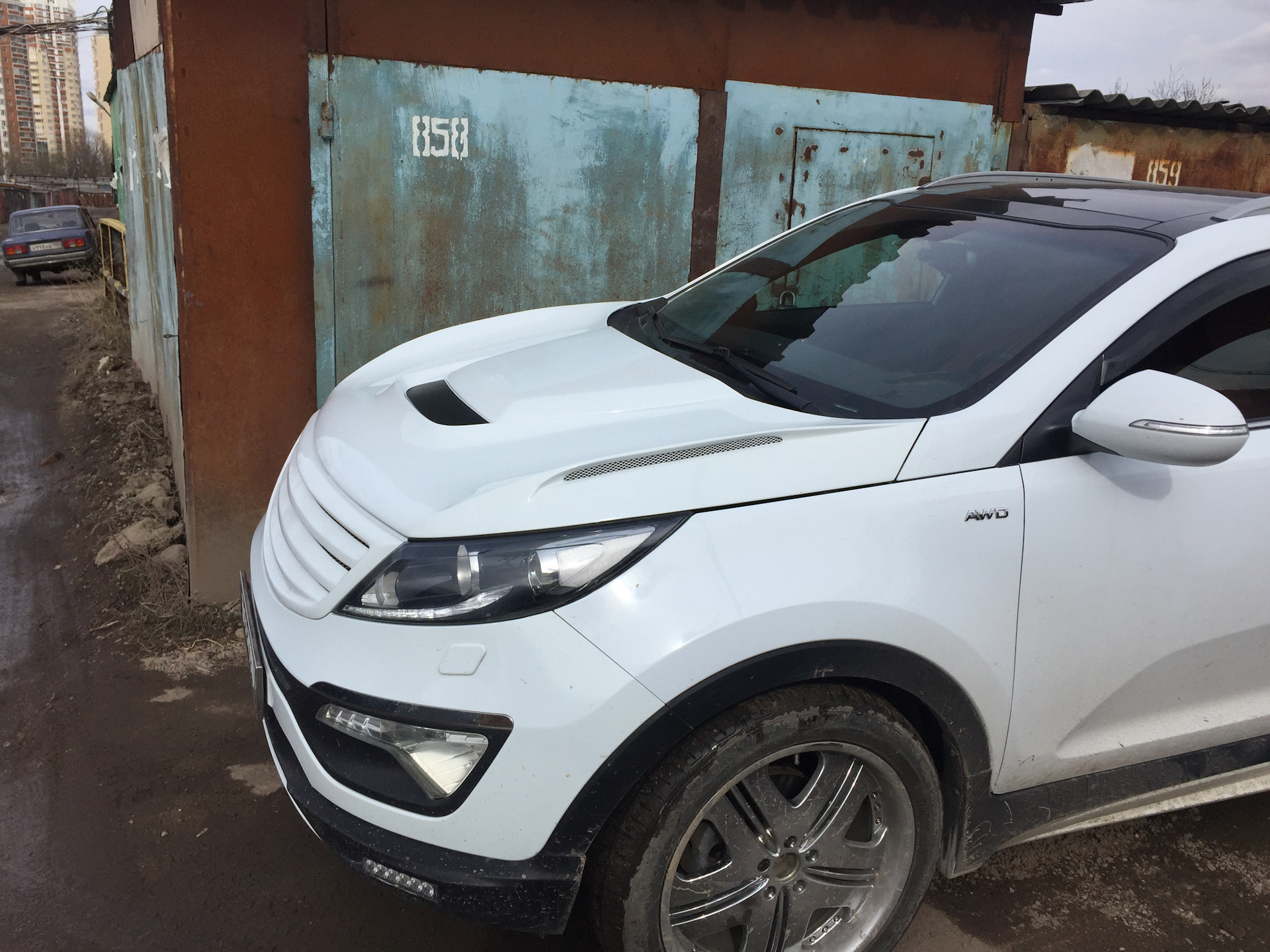 Sportage 3 капот