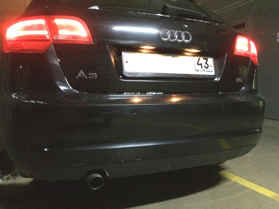 (13) Парктроник для Ауди А3 8P родом из Китая — Audi A3 Sportback (8PA ...