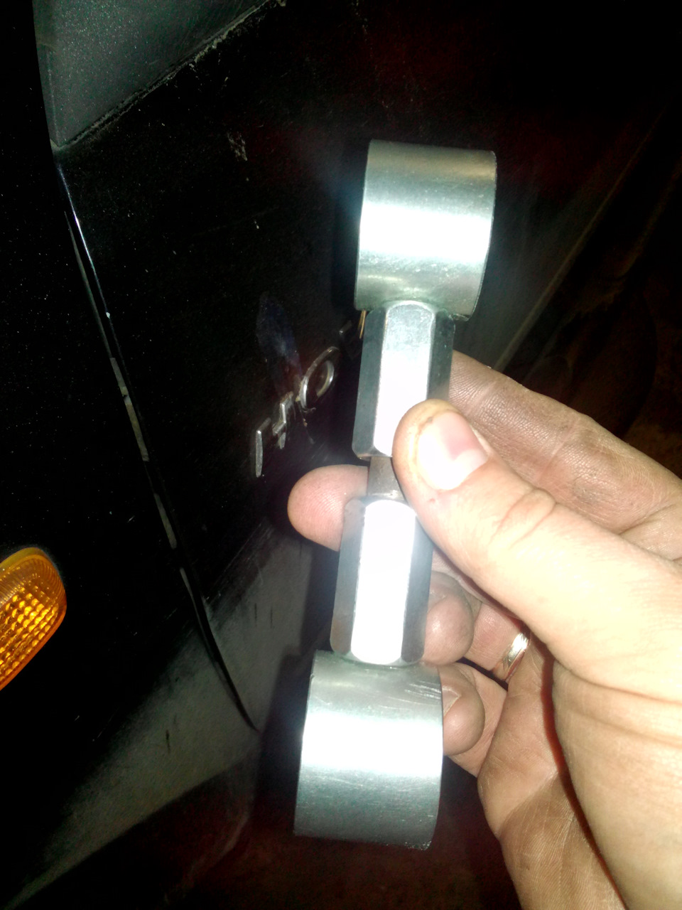 Самодельные стойки стабилизатора — Great Wall Hover, 2,4 л, 2007 года ...