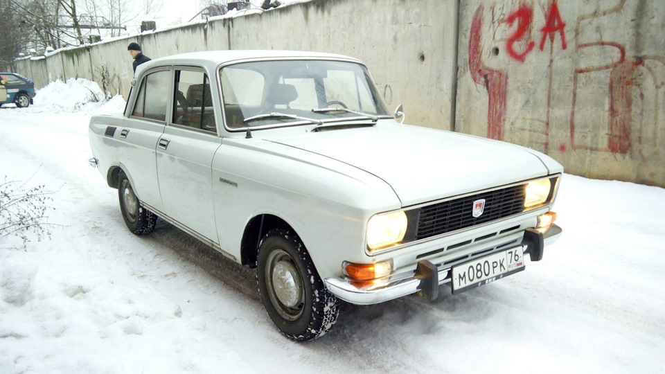 Белый москвич фото Белое на белом. - Москвич 2140, 1,5 л, 1977 года покатушки DRIVE2