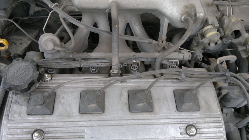 Промывка форсунок на стенде — Toyota Carina (7G), 1,8 л, 2001 года ...