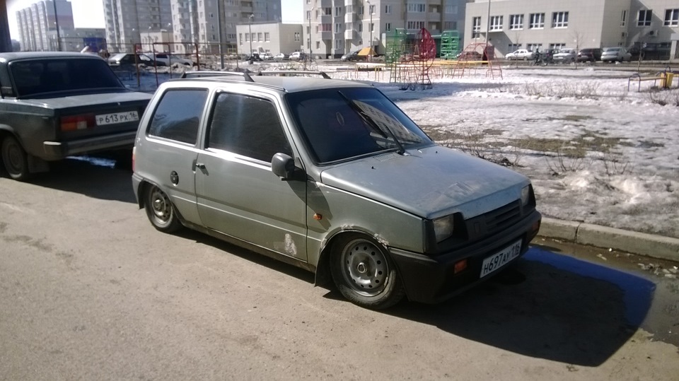 Машинка в данный момент) — Lada Ока 11113, 0,8 л, 2004 года | тюнинг ...