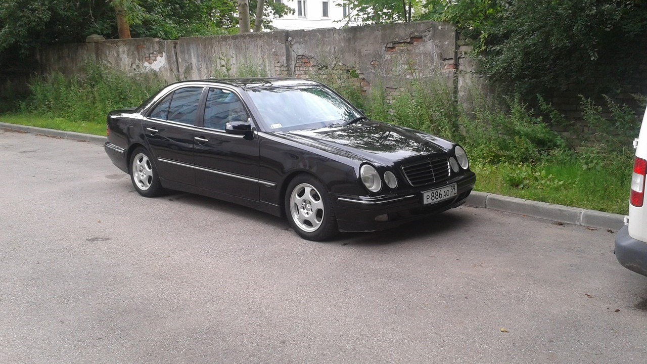 Mercedes-Benz E-class (W210) 3.2 бензиновый 2001 | w210 3.2cdi sneaker на  DRIVE2