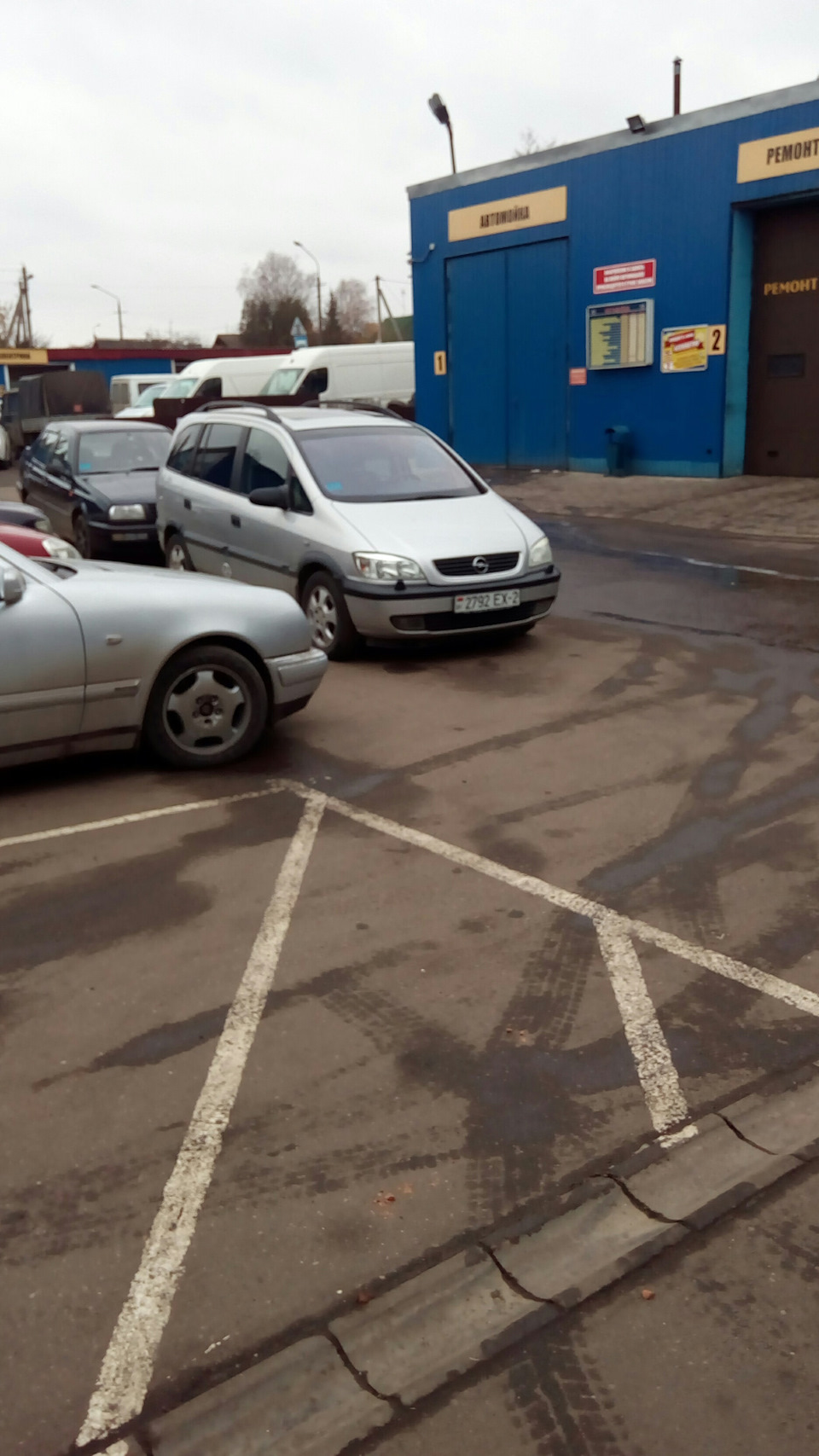 СТО "Вираж" — Opel Zafira A, 2 л., 2000 года | визит на сервис | DRIVE2