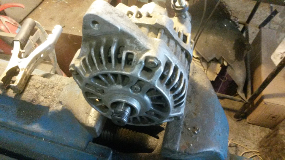 Уменьшенные шкив помпы и генератора — Москвич 2140, 1,7 л, 1976 года ...