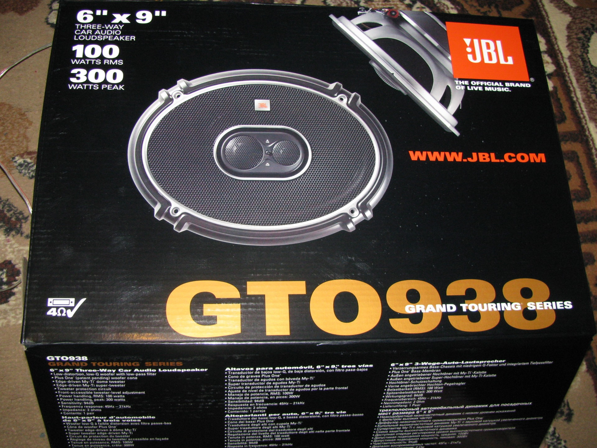 Установка JBL GTO 938 — Lada 2106, 1,5 л, 1989 года | автозвук | DRIVE2