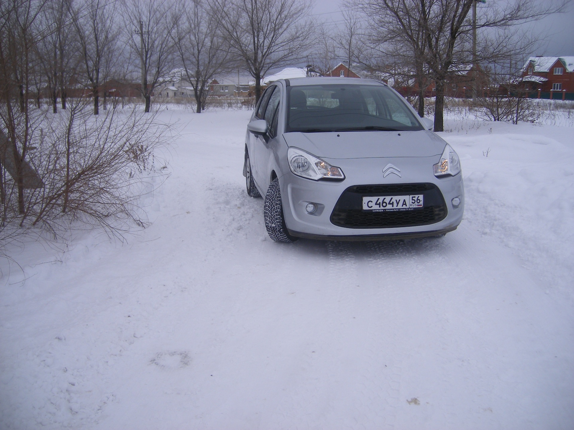öffentlicher Fußballplatz In Der Nähe Зимний Photoset — Citroen C3 (2G), 1,4 л, 2010 года | фотография | DRIVE2