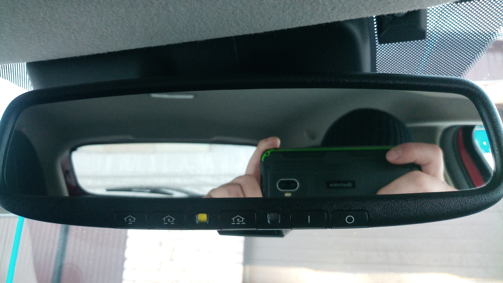 Зеркало заднего вида с автозатемнением и Homelink — Mazda Demio (4G), 1 ...