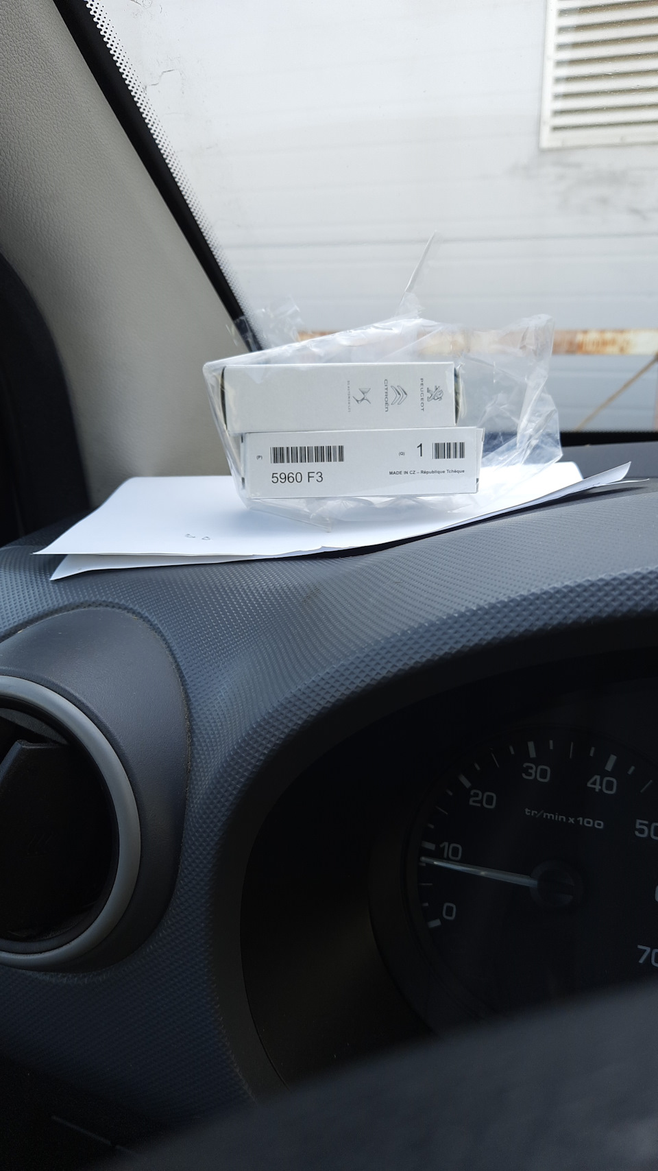 5960F3 Свеча зажигания Peugeot Citroen | Запчасти на DRIVE2