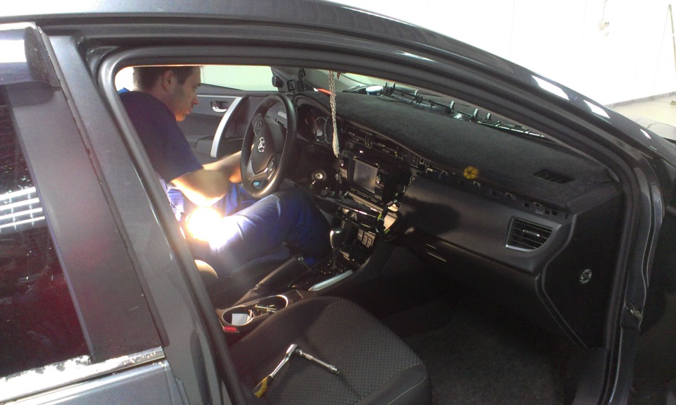 Обновление прошивки сигнализации Starline — Toyota Corolla (160), 1,6 л ...