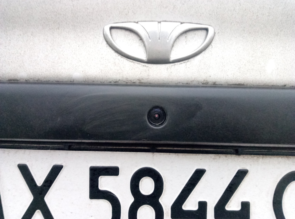 Дзеркало с камерой заднего вида — Daewoo Lanos, 1,6 л, 2003 года ...