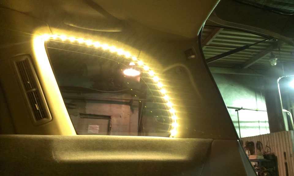 Светодиодная подсветка багажника — Nissan Presage (1G), 2,5 л., 2001 ...