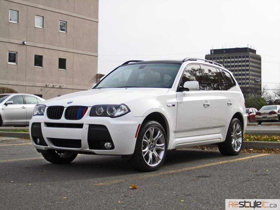 Небольшой стайлинг для ///М пакета — BMW X3 (E83), 3 л, 2007 года ...