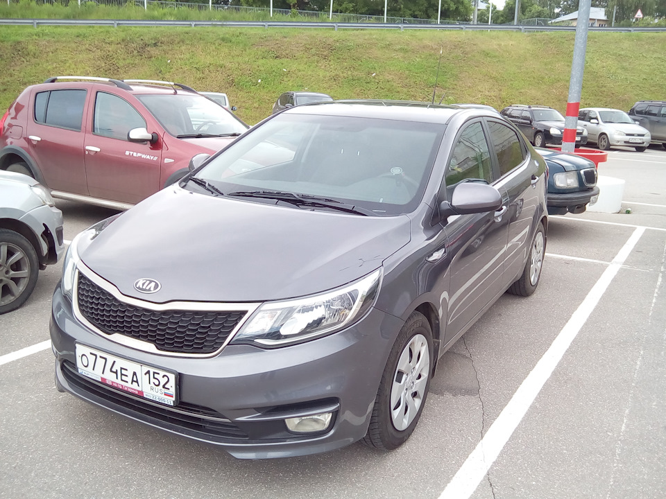 Установка — MJ550 + Optim Euro mag на Киа Рио 2016 — KIA Rio (3G), 1,4 ...