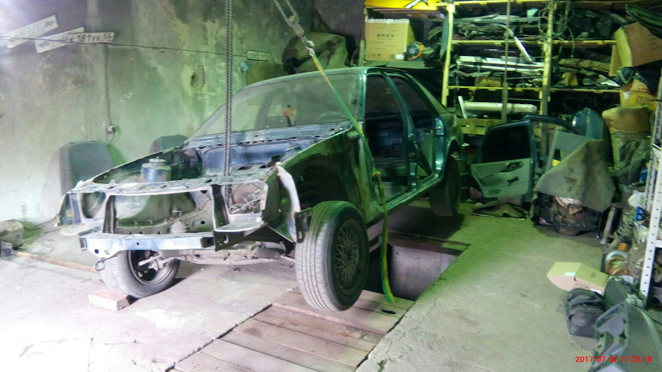 Сиерру на бочек — Ford Sierra, 2 л, 1985 года | кузовной ремонт | DRIVE2