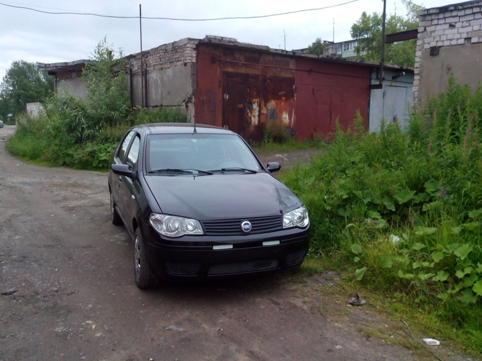ходовые огни — FIAT Albea, 1,4 л, 2007 года | просто так | DRIVE2