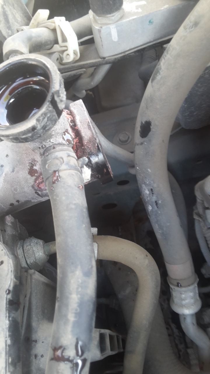 потек радиатор — Toyota Corolla (140/150), 1,8 л, 2010 года | визит на ...